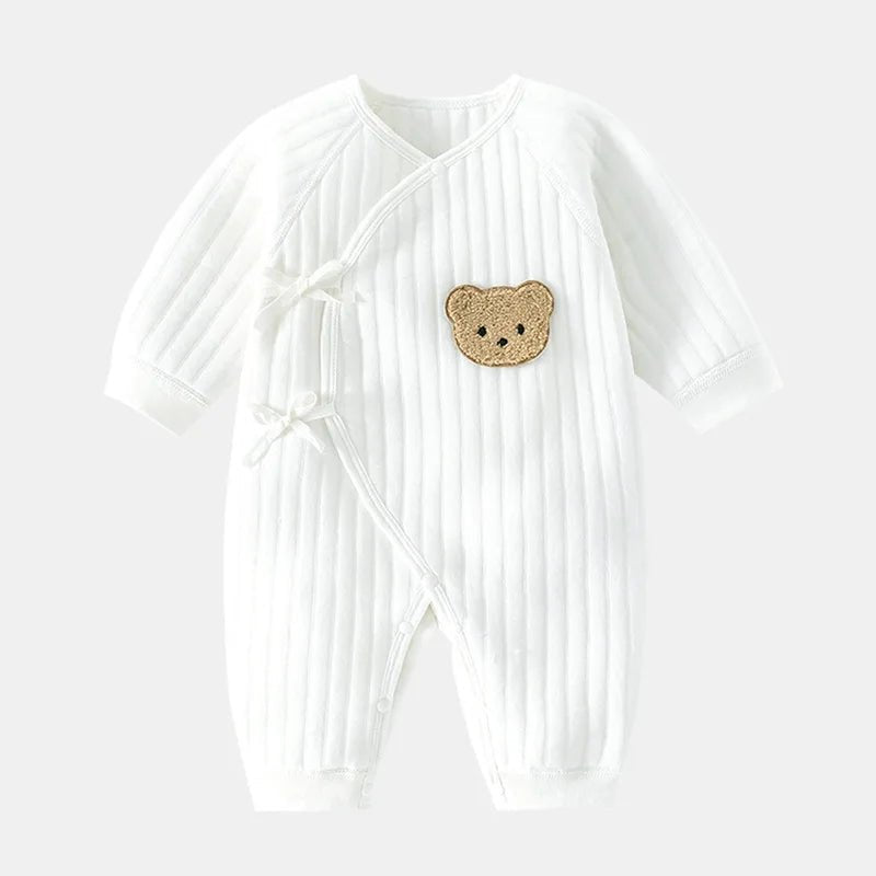 Thickened Cotton Winter Onesie (0 - 6M) - Baby Care Shop