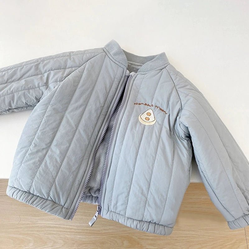 Toddler Jackets: Embroidered Fleece - Cashmere Coats (0 - 3Y) - Baby Care Shop