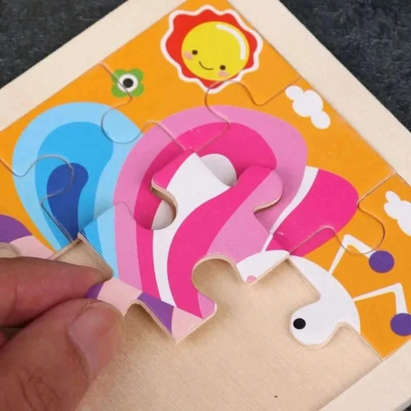 Wooden Puzzle For Kids - Baby Care Shop