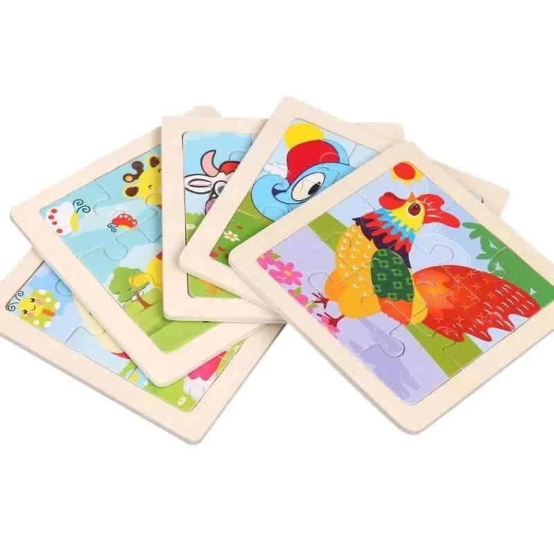 Wooden Puzzle For Kids - Baby Care Shop