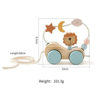 Wooden Train Baby Toy - Baby Care Shop