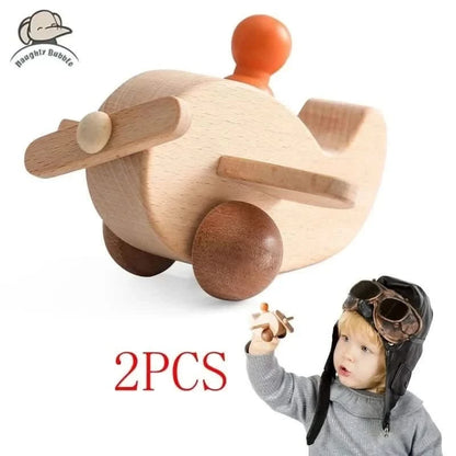 Wooden Train Baby Toy - Baby Care Shop